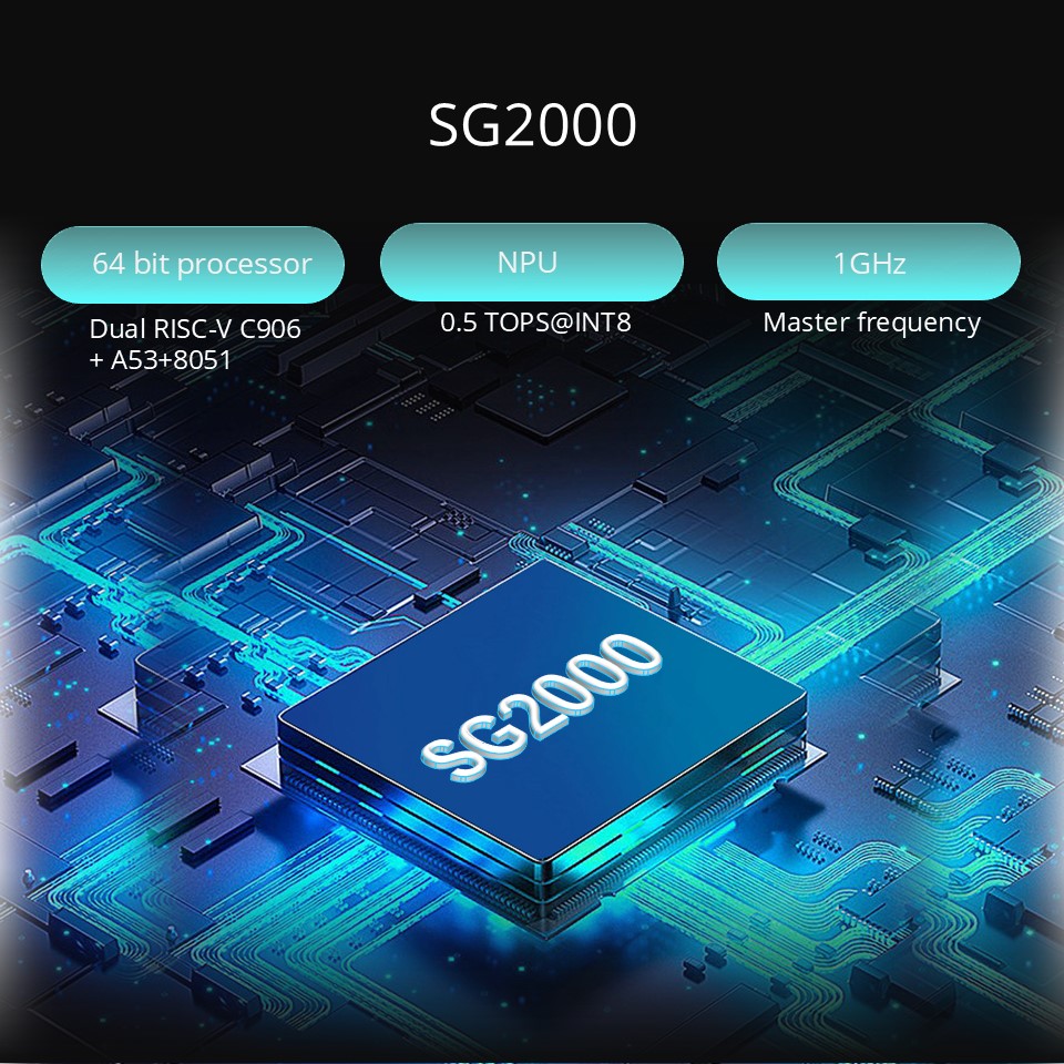 SG2000 Development Board, RISC-V C906 Arm, do nauki Linux
